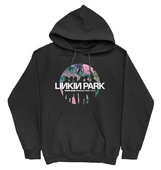 Linkin Park METEORA TOUR パーカー　Mサイズ Amazon.com: Linkin Park Meteora Wall Art Pullover Hoodie